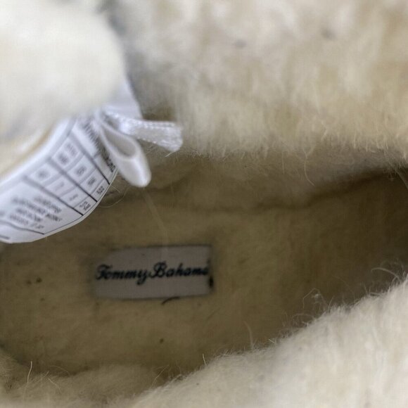 TOMMY BAHAMA AFET Size 7 Black Suede Women’s Ankle‎ Winter Cozy Boots Used - Picture 8 of 16